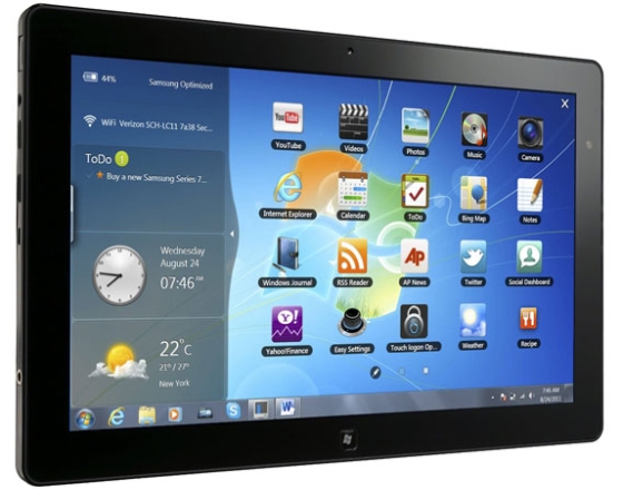 Samsung Slate PC łączy zalety tabletu i notebooka