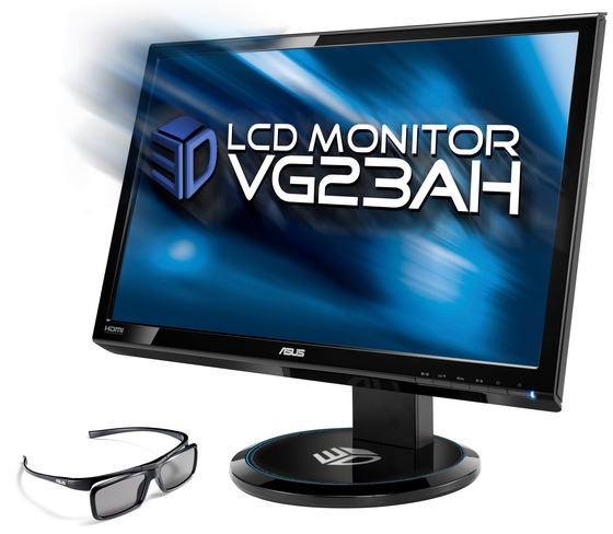 Asus VG23AH: monitor z 23" panelem IPS Full HD i funkcją All-in 3D