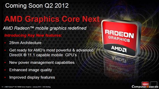 AMD Radeon HD 7000M: premiera mobilnych układów graficznych już jutro