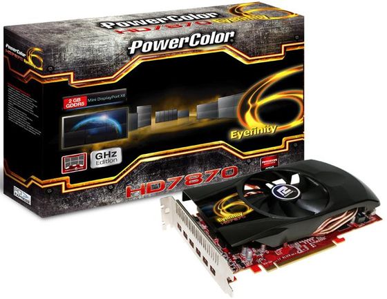 PowerColor HD7870 Eyefinity 6 Edition: karta graficzna obsłuży sześć monitorów