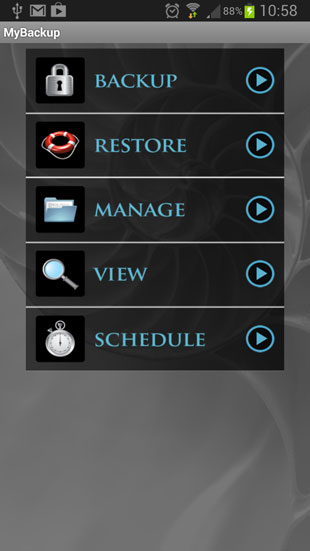 Backupowanie przed zmianą ROMu