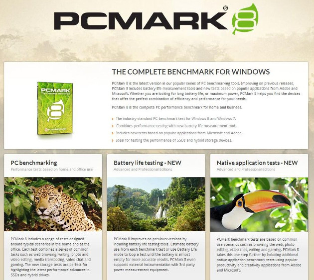 Aktualizacja benchmarka PCMark 8 wprowadza obsługę Windows 8.1 i inne usprawnienia