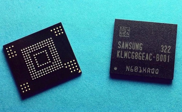 Samsung rozpoczyna produkcję szybkich pamięci flash zgodnych ze standardem eMMC 5.0