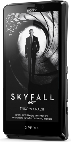 Ekskluzywna edycja smartfona Sony Xperia T dla fanów Jamesa Bonda