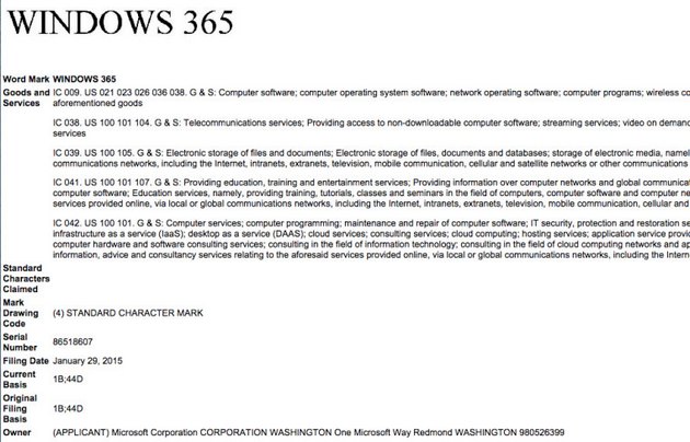 Microsoft rejestruje „Windows 365” - system na abonament?