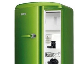 Kolorowe lodówki Gorenje w stylu retro
