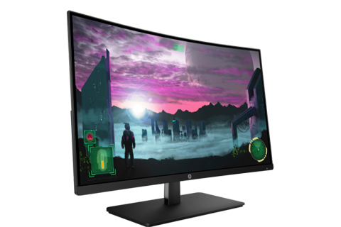 HP 27x Curved Gaming Display