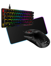 HyperX: Alloy Origins 60, Pulsefire Haste, Pulsefire Mat RGB